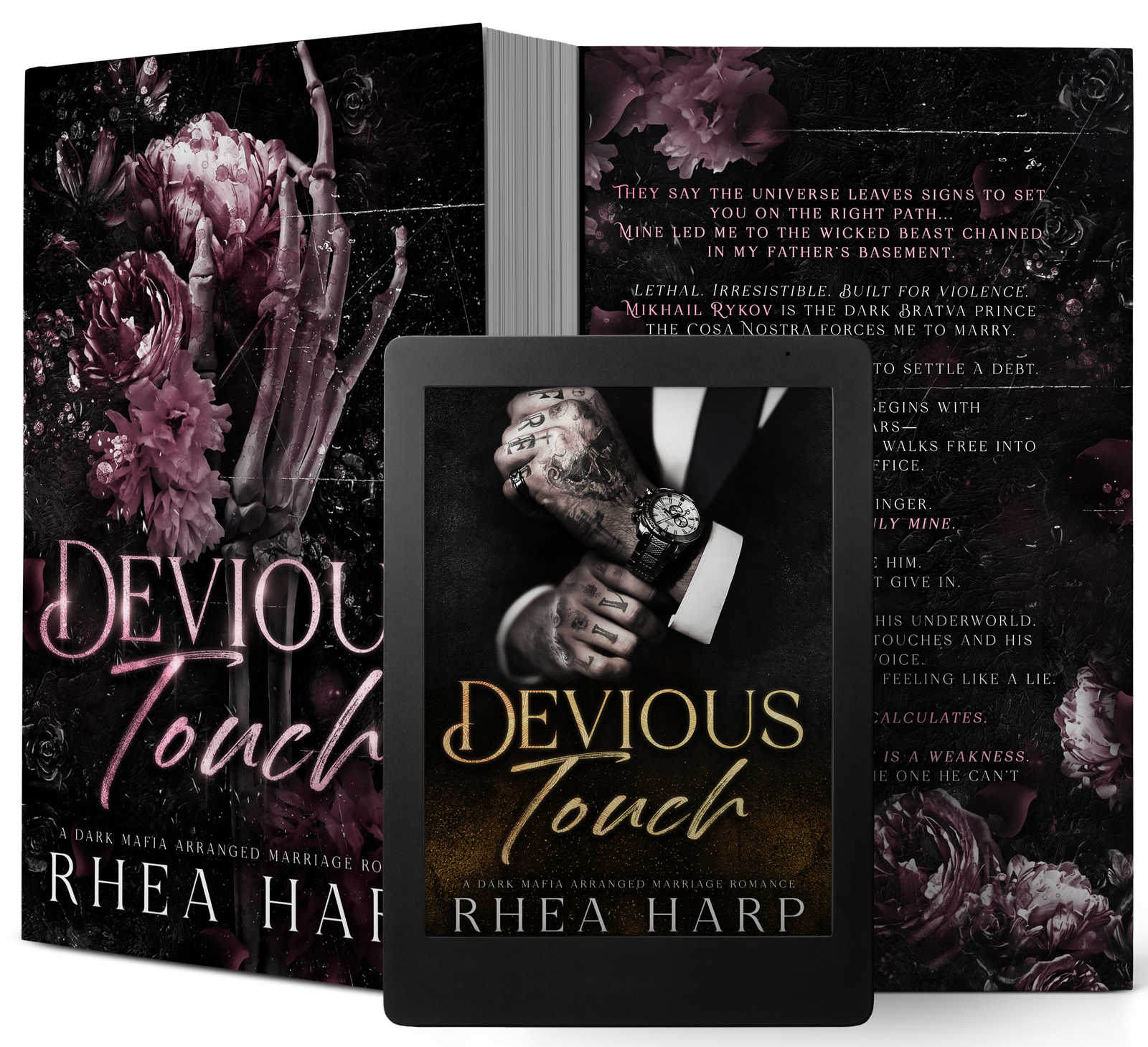 devious touch by rhea harp a dark mafia arranged marriage romance
